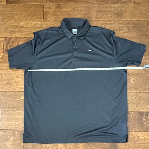 Dark Gray XL Mens Dri Fit Easy Care Polo Golf Shirt - Picture 4 of 4